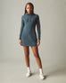 Women's Hoodie Dress - Vintage Indigo